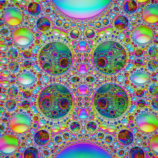 Apollonian gasket on allRGB