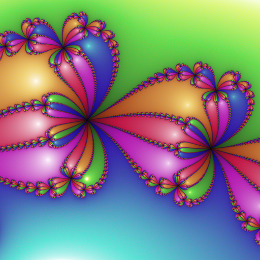 Newtonian Fractal #3 Redux on allRGB