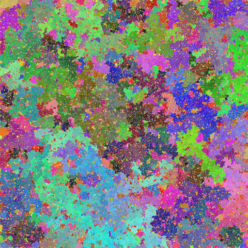 Paint splatter on allRGB